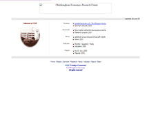 Tablet Screenshot of cerc.econ.chula.ac.th