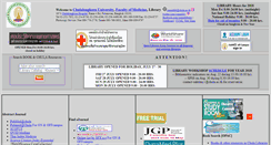 Desktop Screenshot of library.md.chula.ac.th